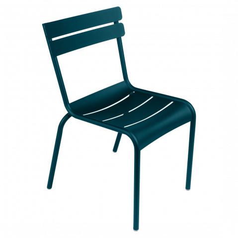 Chaise LUXEMBOURG de Fermob, bleu acapulco
