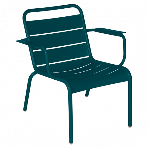 Fauteuil lounge LUXEMBOURG de Fermob, Bleu acapulco