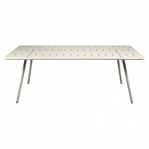 Table LUXEMBOURG pour 8 personnes de Fermob, Gris argile