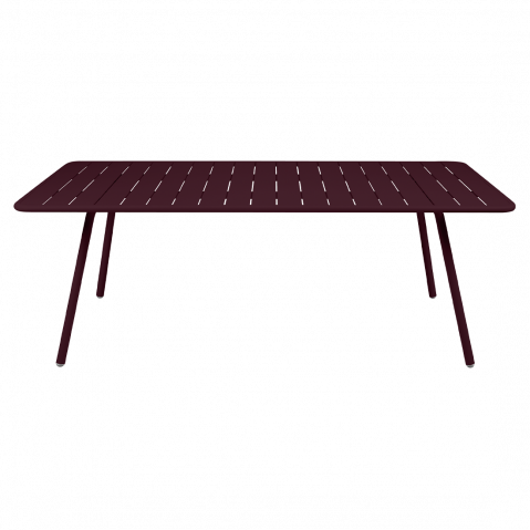 Table LUXEMBOURG pour 8 personnes de Fermob, Cerise noire