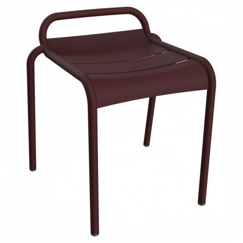 Tabouret LUXEMBOURG de Fermob, Cerise noire