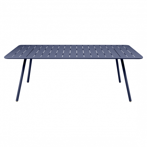 Table LUXEMBOURG pour 8 personnes de Fermob, Bleu abysse