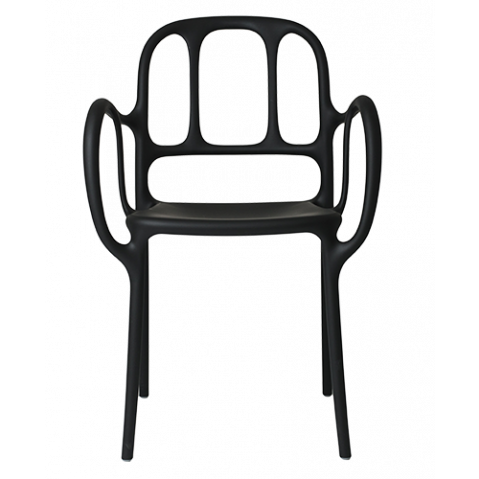 CHAISE MILA, Noir de MAGIS