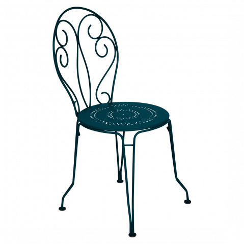 Chaise MONTMARTRE de Fermob, bleu acapulco