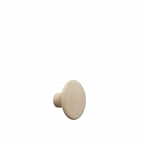 Patères THE DOTS de Muuto, S, Chêne