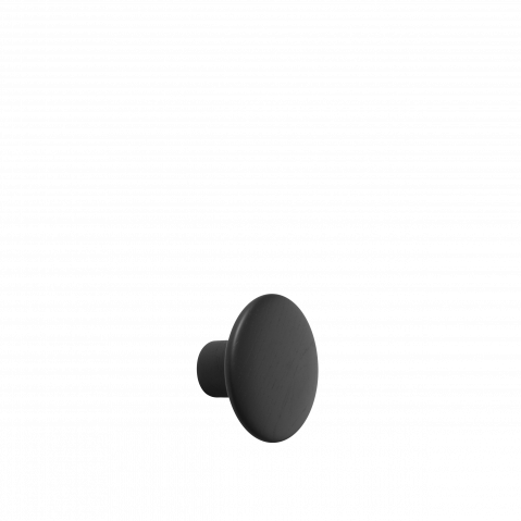 Patères THE DOTS de Muuto, S, Noir