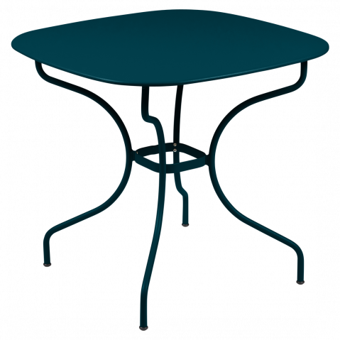 Table carronde OPÉRA + de Fermob, 82 x 82 cm, 22coloris
