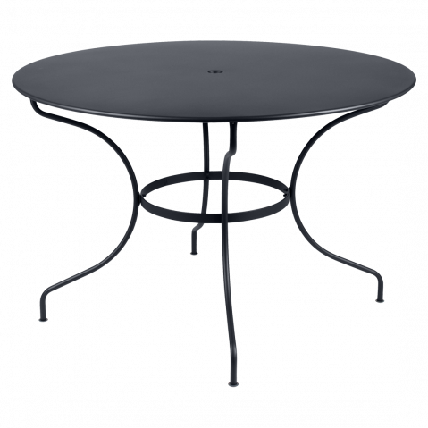 Table ronde OPÉRA + de Fermob, D. 117, Carbone