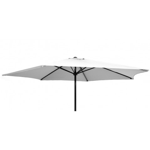 Parasol rond GEDEON en aluminium, Ø.300 cm, 4 coloris 