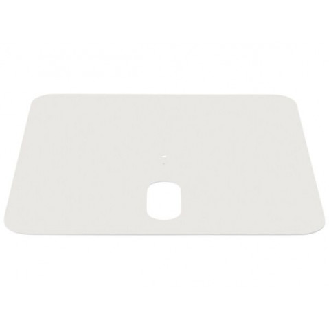 Plaque décorative de Glatz pour socle à roulettes Z 55 kg, Blanc gris