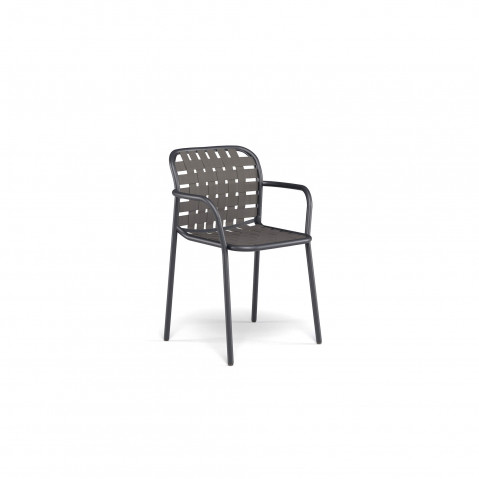Fauteuil YARD de Emu, Noir