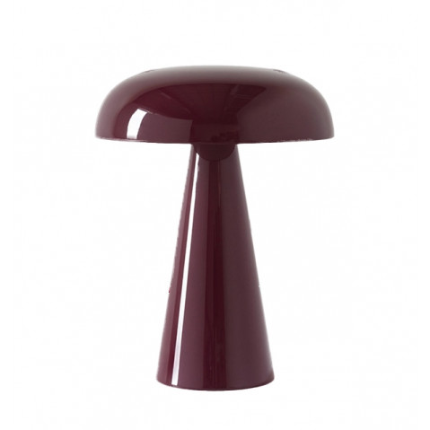 Lampe nomade COMO SC53 Red Brown l.16 x L.16 x H.21 cm Aluminium Polycarbonate