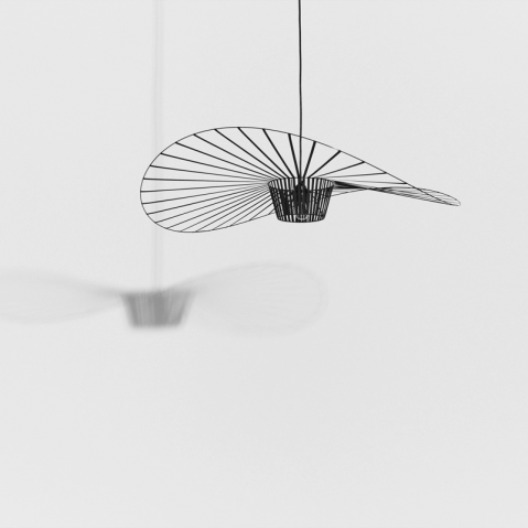 Suspension VERTIGO de Petite Friture, Ø.200 cm, Noir