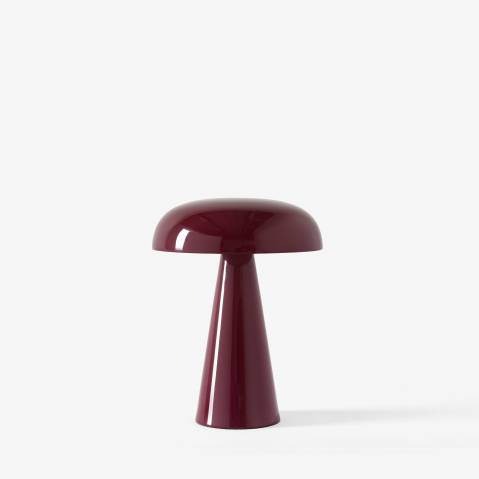 Lampe nomade sans fil COMO SC53 de &Tradition, Red brown