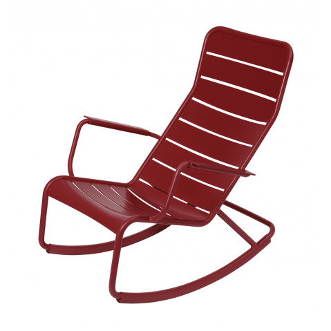 Rocking chair LUXEMBOURG de Fermob, Piment 
