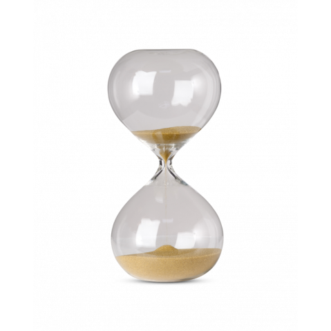 Sablier Small Pols Potten, Doré