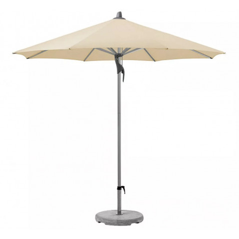 Parasol FORTINO® de Glatz, Ø.300, mat anodisé, Toile eggshell 150