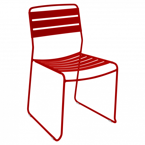 Chaise SURPRISING de Fermob Coquelicot