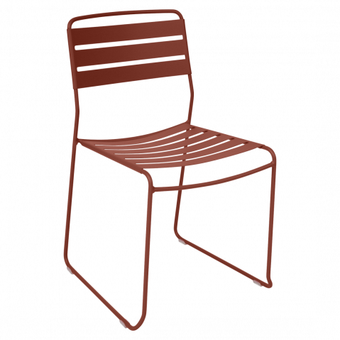 Chaise SURPRISING de Fermob, Ocre rouge