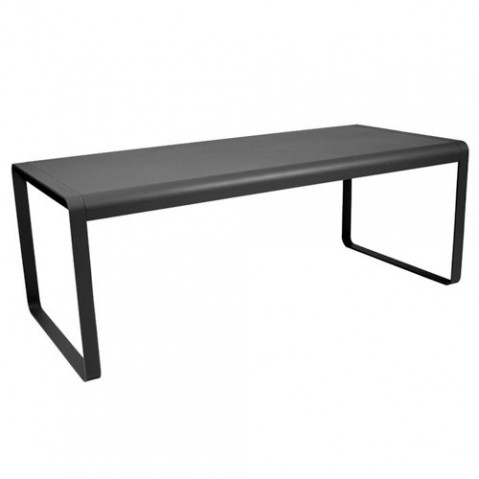 Table BELLEVIE de Fermob Carbone 