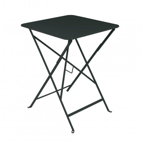 Table carrée BISTRO 57x57 noir réglisse de Fermob 