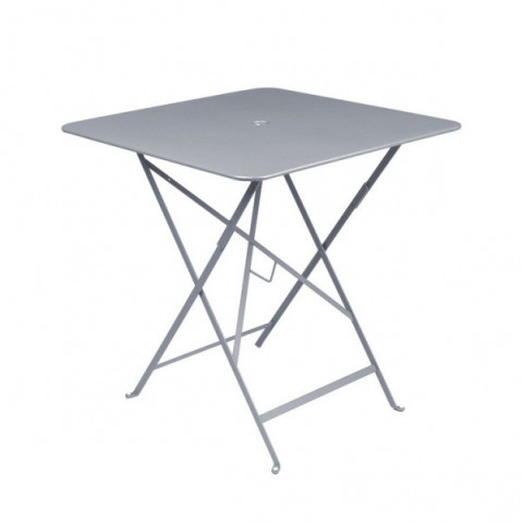 Table carrée BISTRO 71x71 gris orage de Fermob 
