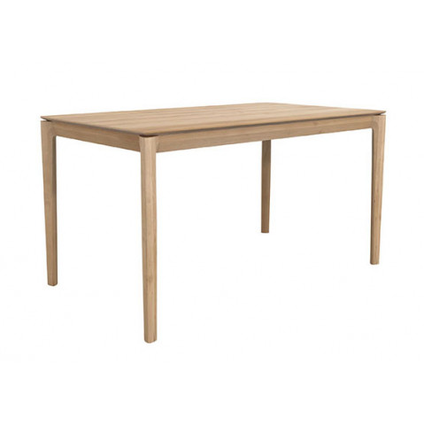 Table en chêne BOK d'Ethnicraft, 160 x 80 x 76 cm, Chêne