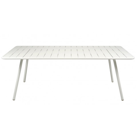 Table LUXEMBOURG pour 8 personnes de Fermob blanc coton 