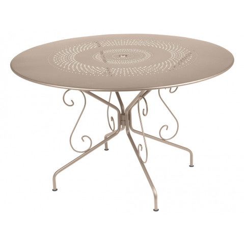 Table MONTMARTRE de Fermob D.117 muscade