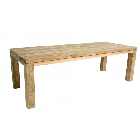 Table CARL en teck massif, 3 tailles