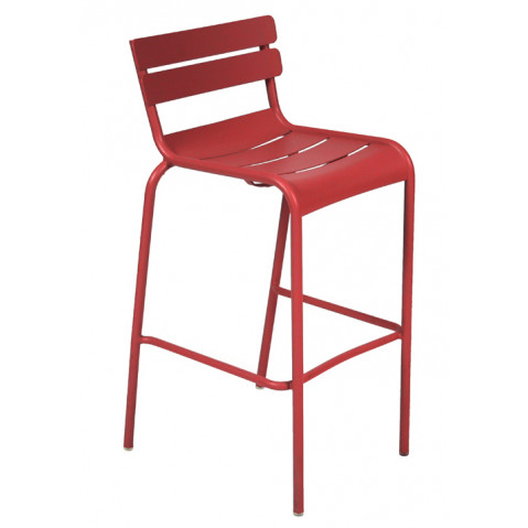 Chaise haute LUXEMBOURG de Fermob piment