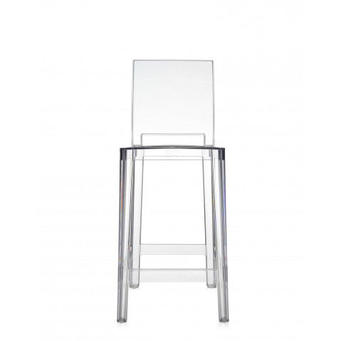 Tabouret ONE MORE PLEASE de Kartell, H. 75, Cristal