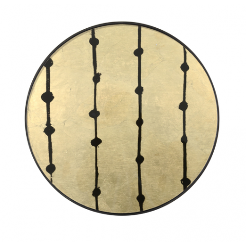 Plateau Brown Dots de Ethnicraft Accessories, Ø48