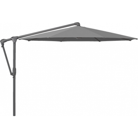 Parasol déporté SUNWING CASA, 270x270, Structure anthracite, Toile catégorie 5, Thunder 502