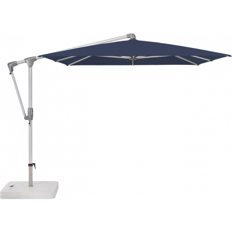 Parasol déporté SUNWING® CASA, 4 tailles, 2 coloris de structure, 16 coloris de toile