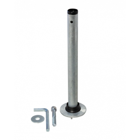 Tube de fixation Z, Ø 30 / 25 mm, en acier galvanisé à chaud