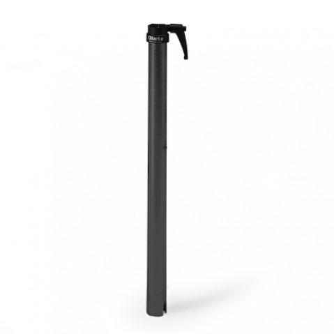 Tube de raccord PX, Ø 48 / 55 mm, en acier galvanisé, Anthracite