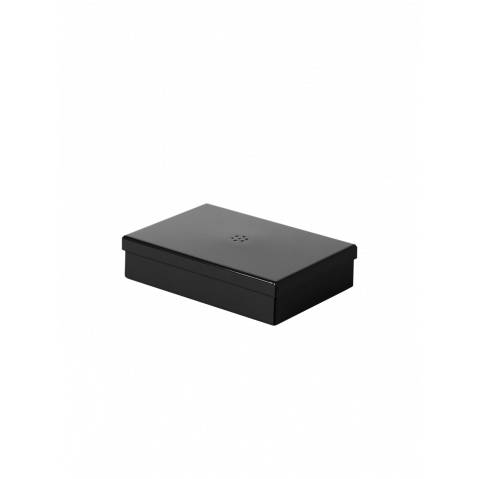 Boite métal S,Noir foncé