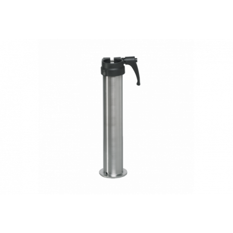 Tube de ﬁxation Z, Ø 35 / 38 – 39 mm, en acier inoxydable 1.4301 / 304