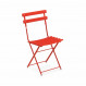 Chaise ARC EN CIEL de Emu rouge écarlate