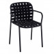 Fauteuil YARD de Emu, Noir
