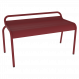 Banc Luxembourg compact Fermob Piment